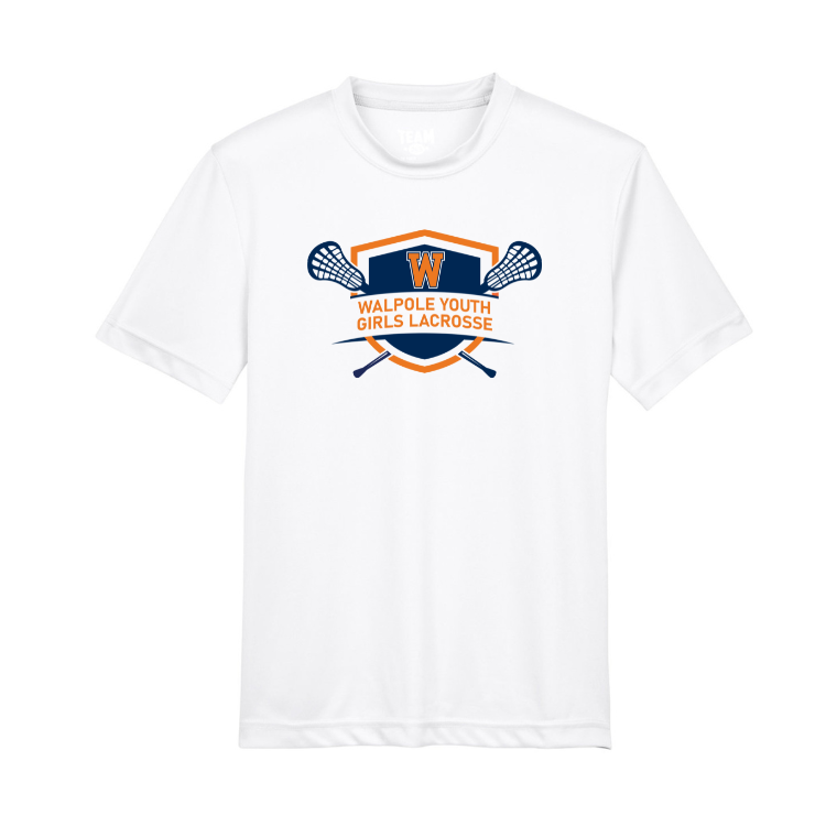 Camiseta de rendimiento para jóvenes de Walpole Youth Girls Lacrosse (TT11Y) 