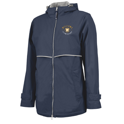 Escuela Primaria Williams - Chaqueta impermeable New Englander para mujer (5099)