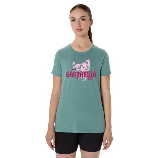 Gasparilla 2026 - ASICS Women's Short Sleeve Tee Celadon (2012D014) (GAS-08)