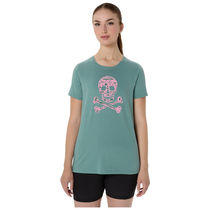 Gasparilla 2026 - ASICS Women's Short Sleeve Tee Celadon (2012D014) (GAS-01)