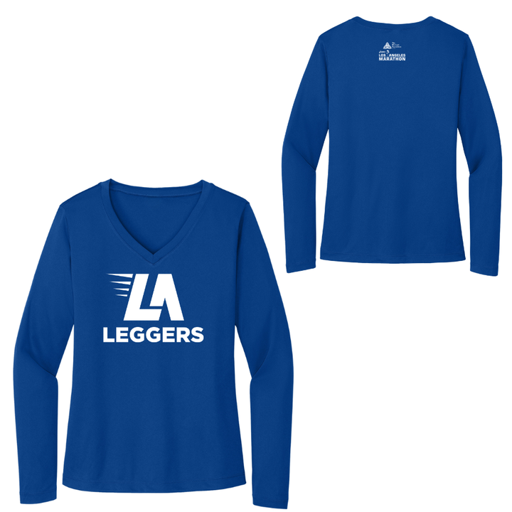 LA Leggers Run Club - Women's Long Sleeve Performance Tee (LST353LS)