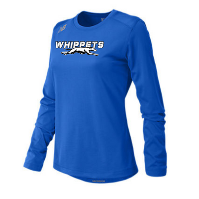 Downingtown West XC y T&F - Camiseta técnica de manga larga NB para mujer (TMWT501)