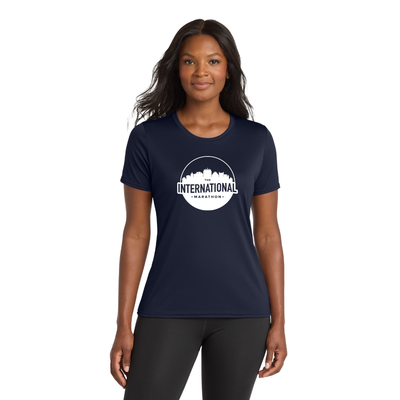 Maratón Internacional - Camiseta "Run In" para mujer