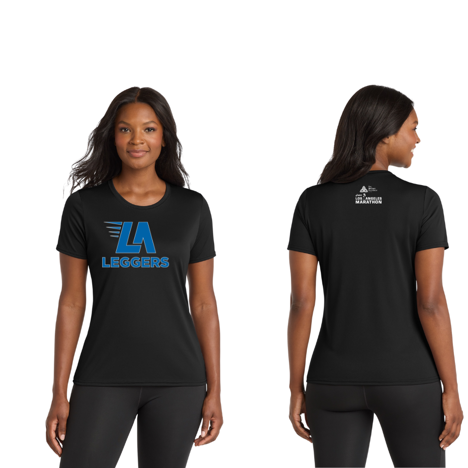 Club de corredores LA Leggers - Camiseta deportiva para mujer "Run In"