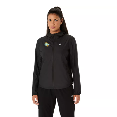 2025 Madison Marathon Official Finisher - ASICS Women's Silver Jacket Black (2012D148) (MM-11)