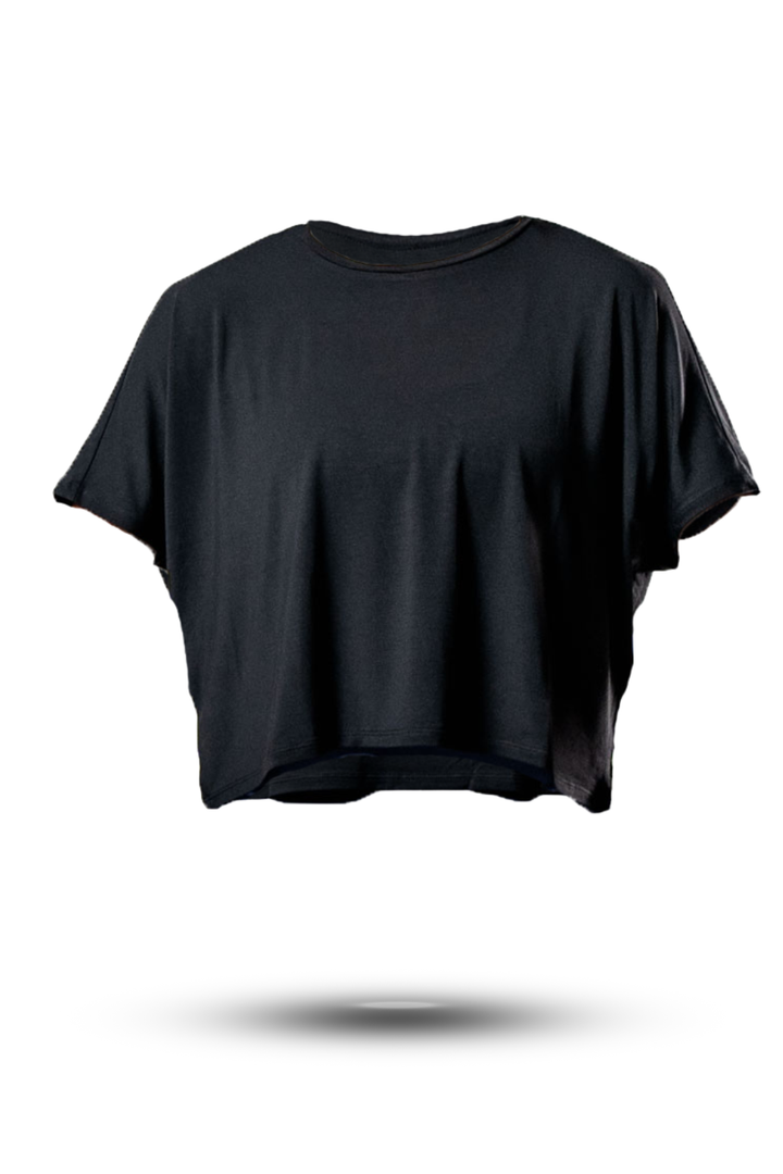 Women's Terra Recovery Drift Crop (Black)
