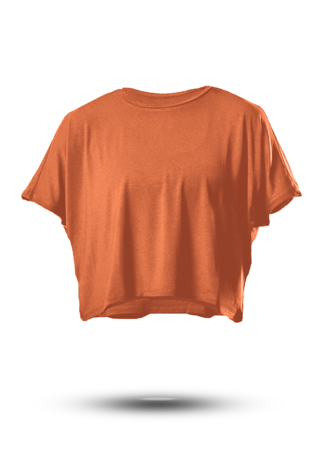 Women's Terra Recovery Drift Crop (Sunfire Clay)