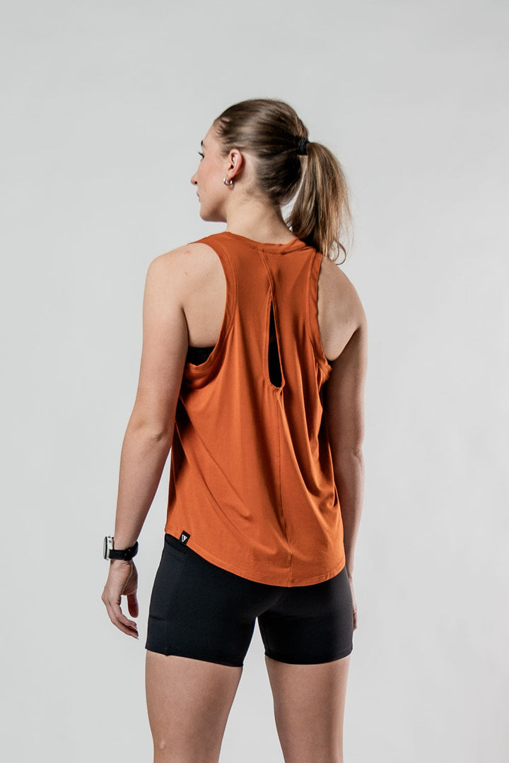 Women's Terra Recovery Halo Tank (Sunfire Clay)