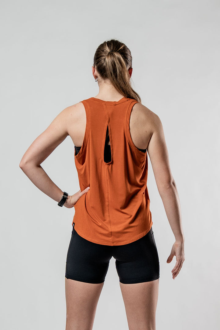 Women's Terra Recovery Halo Tank (Sunfire Clay)