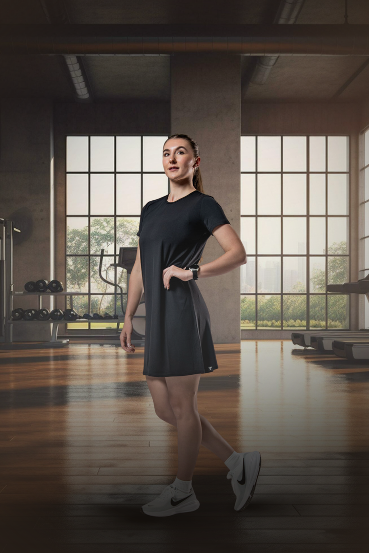Women's Terra Recovery Motion Dress (Black)