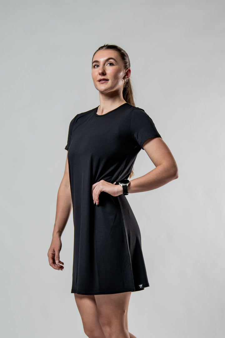 Women's Terra Recovery Motion Dress (Black)