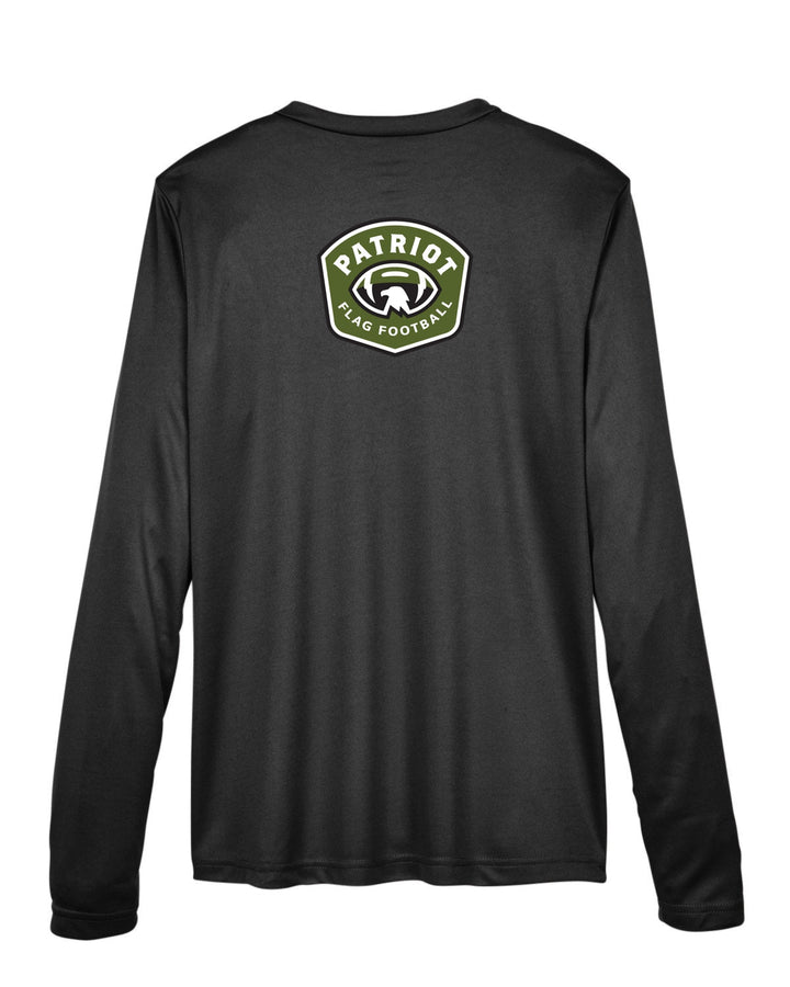 Flag Football Saints Team 365 Women's Zone Performance Long-Sleeve T-Shirt (TT11WL)