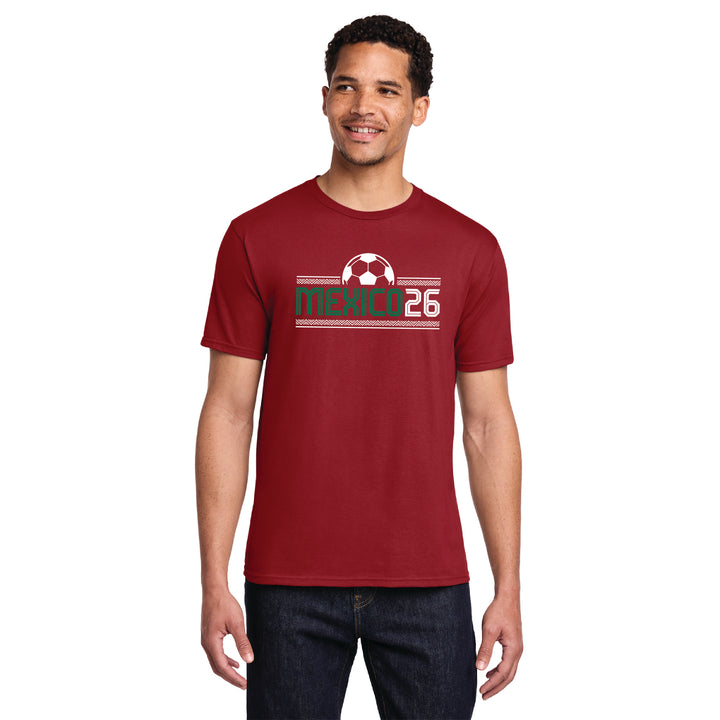 World Soccer 2026 - Mexico Soccer Adult Unisex Tee (PC450)