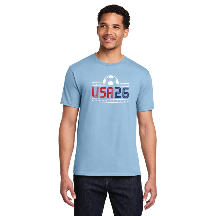 World Soccer 2026 - USA Soccer Adult Unisex Tee (PC450)