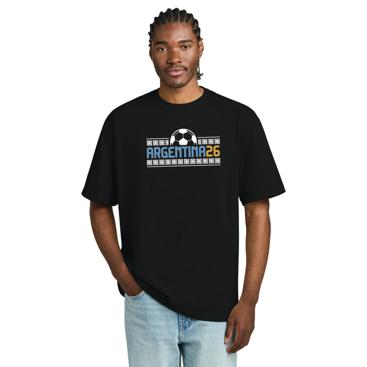World Soccer 2026 - Argentina Soccer Heavyweight Tee (DT6065) (WC-01)