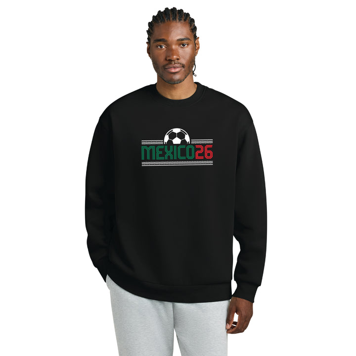 World Soccer 2026 - Mexico Soccer Heavyweight Fleece Crew (DT6154) (WC-03)