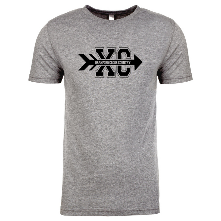 Camiseta unisex de mezcla de algodón de Next Level Apparel de Branford Cross Country (6010)