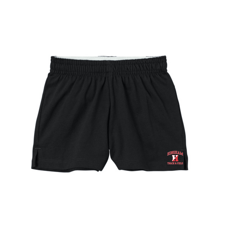 Hingham Youth XC & TF - YOUTH Girls Jersey Knit Squad Short (YGST311)