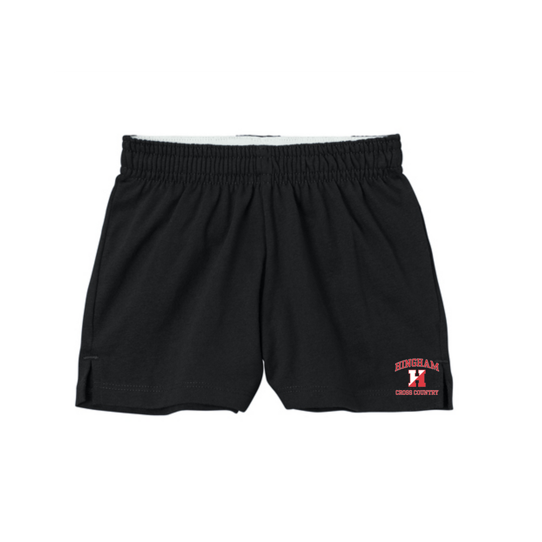 Hingham Youth XC & TF - YOUTH Girls Jersey Knit Squad Short (YGST311)