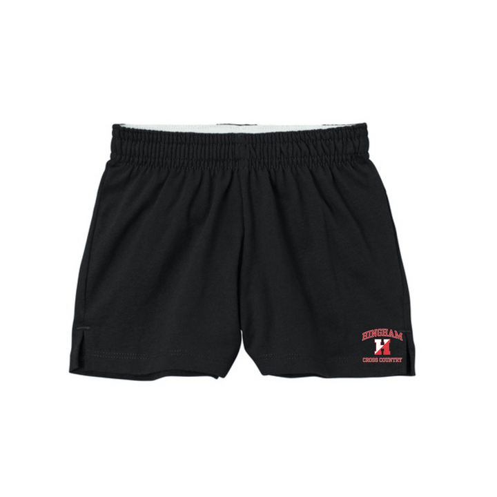 Hingham Youth XC & TF - YOUTH Girls Jersey Knit Squad Short (YGST311)