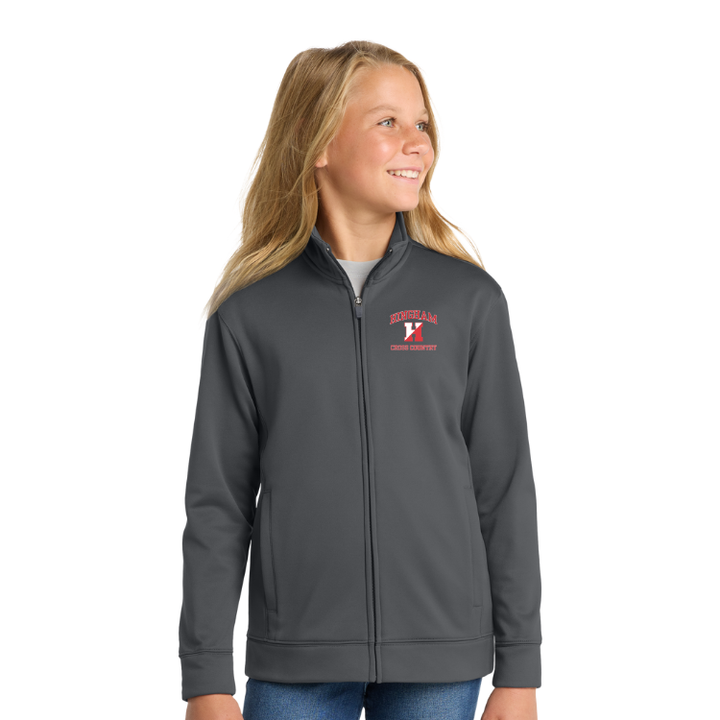 Hingham Youth XC & TF - YOUTH Sport-Wick® Fleece Full-Zip Jacket (YST241)
