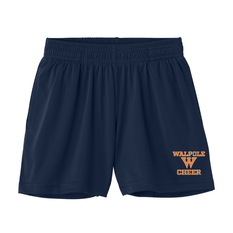 Walpole Youth Cheer - Sport-Tek® YOUTH PosiCharge® Competitor™ 5” Pocketed Short (YST349P)