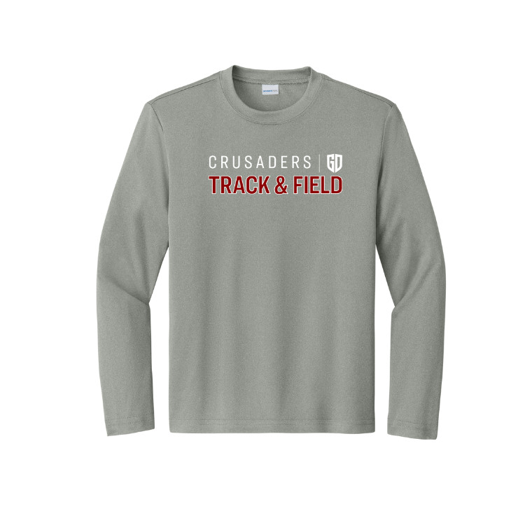 Groton Dunstable MS Track & Field - Youth Performance Long Sleeve Tee (YST350LS)
