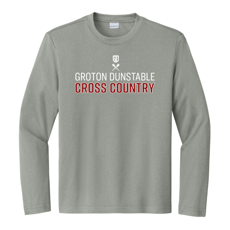 Groton Dunstable Cross Country - Youth Performance Long Sleeve Tee (YST350LS)
