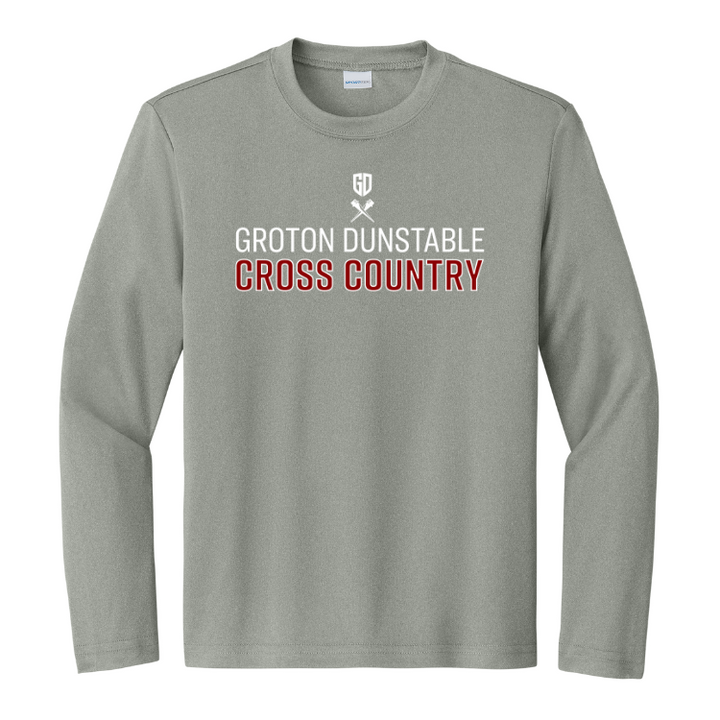 Groton Dunstable Cross Country - Youth Performance Long Sleeve Tee (YST350LS)