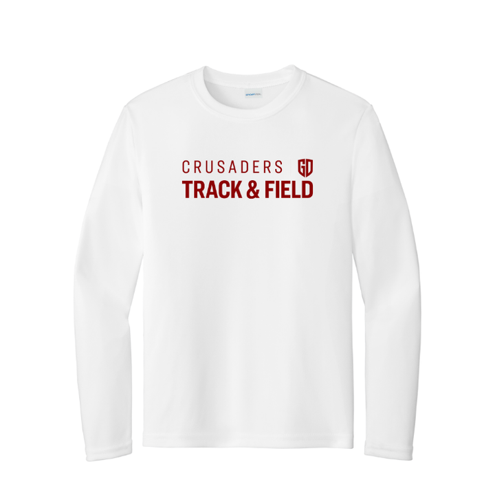 Groton Dunstable MS Track & Field - Youth Performance Long Sleeve Tee (YST350LS)