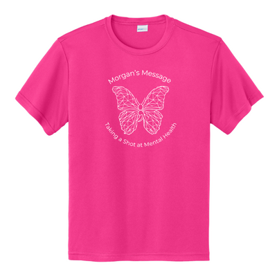 Mensaje de Morgan - Camiseta deportiva unisex Sport-Tek® Competitor™ para jóvenes (YST350) 