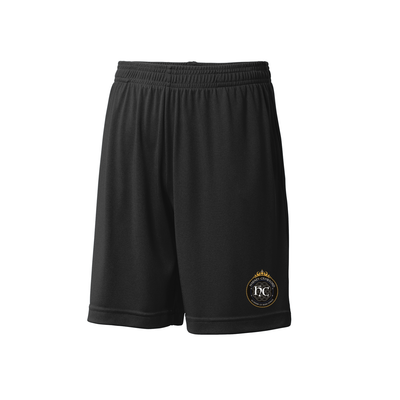 Pantalón corto juvenil Sport-Tek con bolsillos (YST355P)