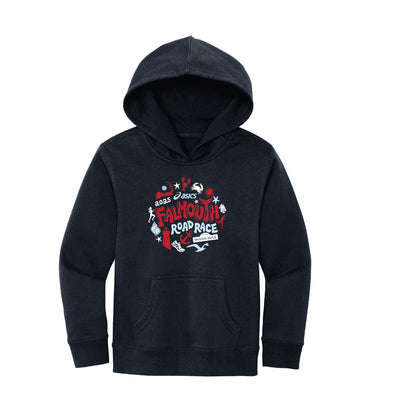Falmouth Road Race 2025 - Sudadera con capucha unisex juvenil (DT6100Y) (FRR-04)