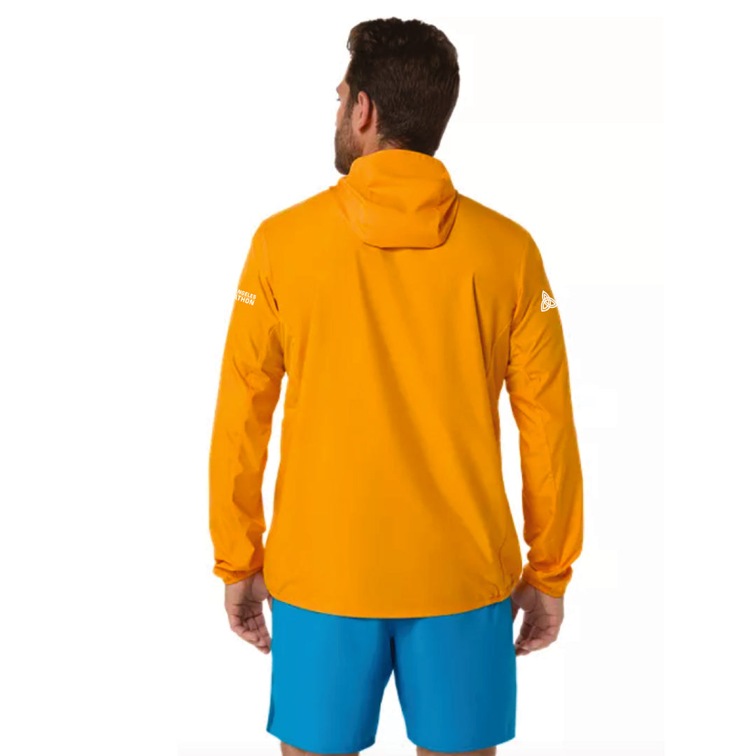 Chaqueta ASICS Yamabuki plateada para hombre (2011D235)