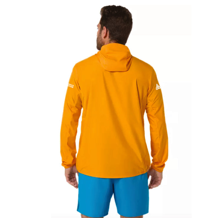 Chaqueta ASICS Yamabuki plateada para hombre (2011D235)