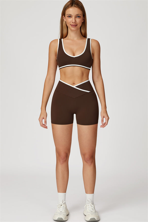The Stamina Sports Bra Shorts 2-Piece Set