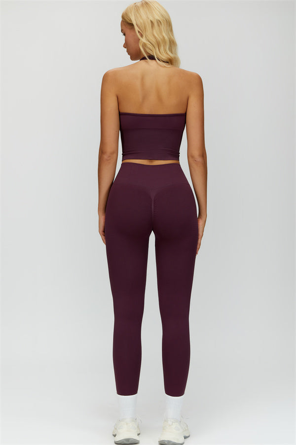 The Delight Halter Top Leggings 2-Piece Set