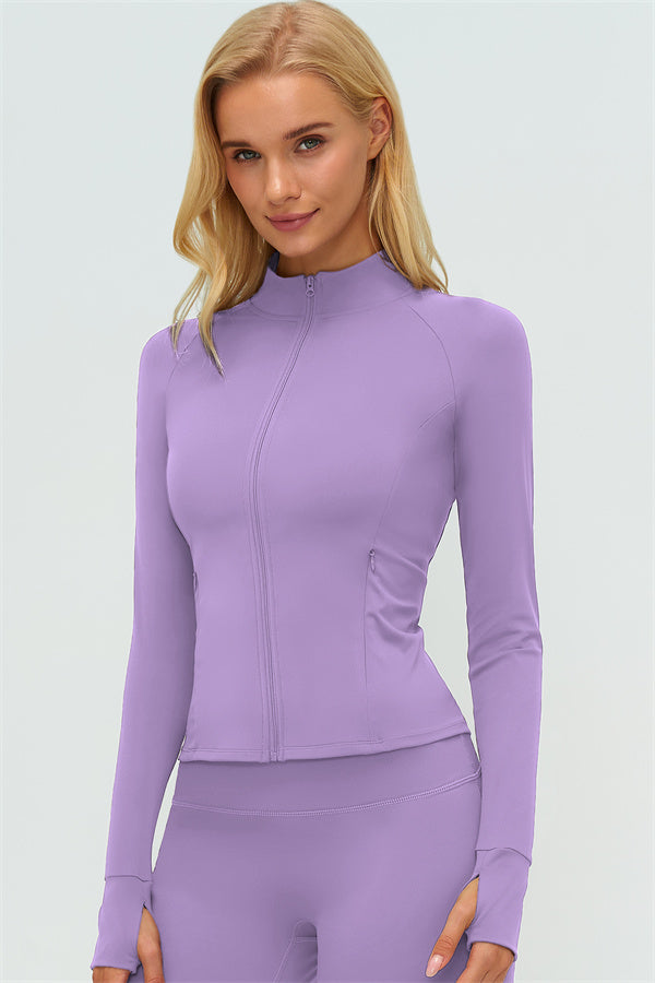 The Radiance Pure Zip Jacket