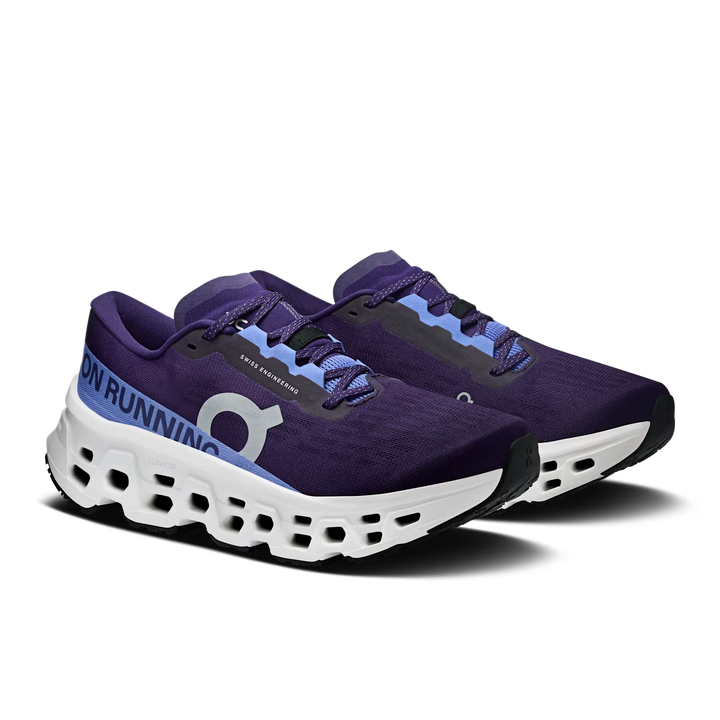 ON Women's Cloudmonster 3 Wide - Nebula Ivory