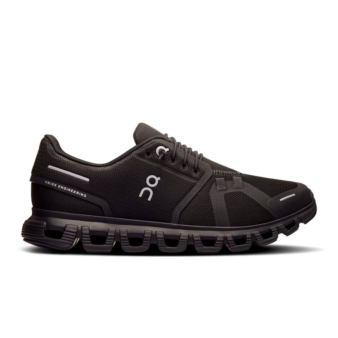 ON Cloud 6 Wide para mujer - Negro Negro