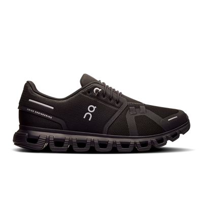 ON Women's Cloud 6 Wide - Black Black