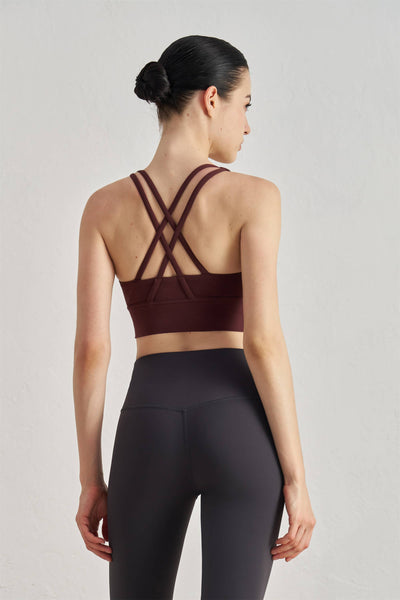 91thelabel - Isabella Strappy Back Sports Bra