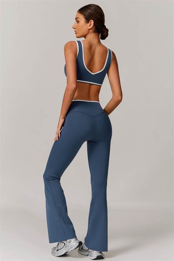 The Stamina Sports Bra Flared Leggings 2-Piece Set