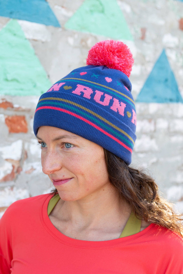 Relay Active Run Pom Beanie - navy (SQ4126723)