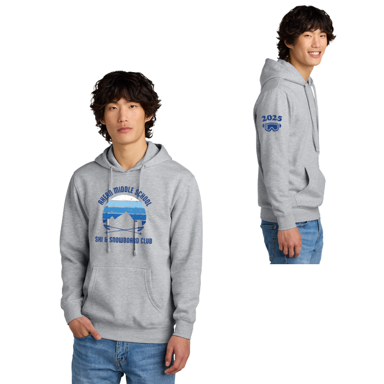 Ahern Ski Club 2025 -  Adult Unisex Fleece Hoodie (DT6100)