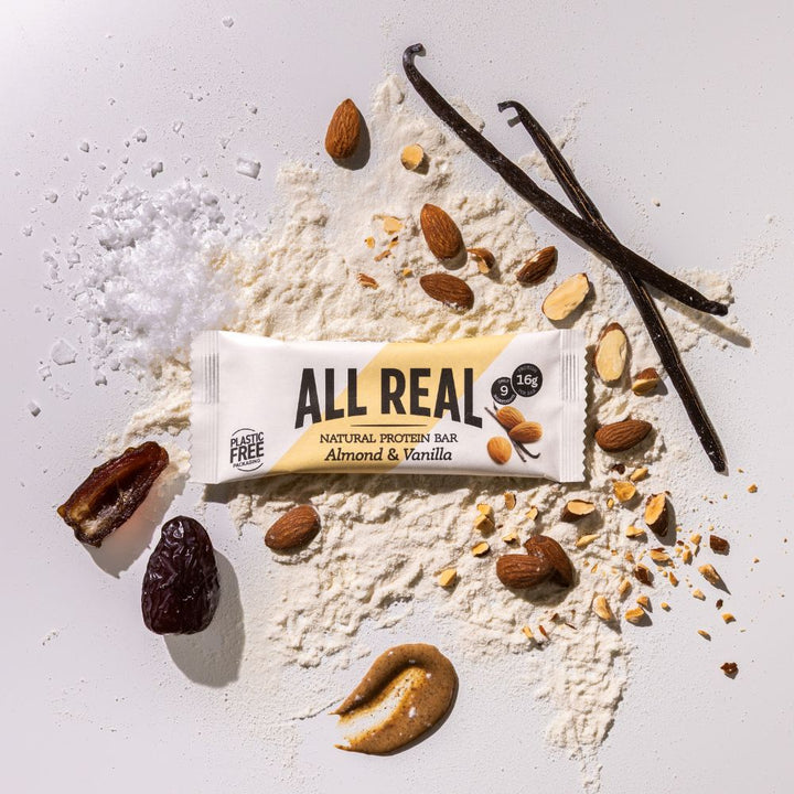 Almond Vanilla Protein Bar 50g x 12 bars