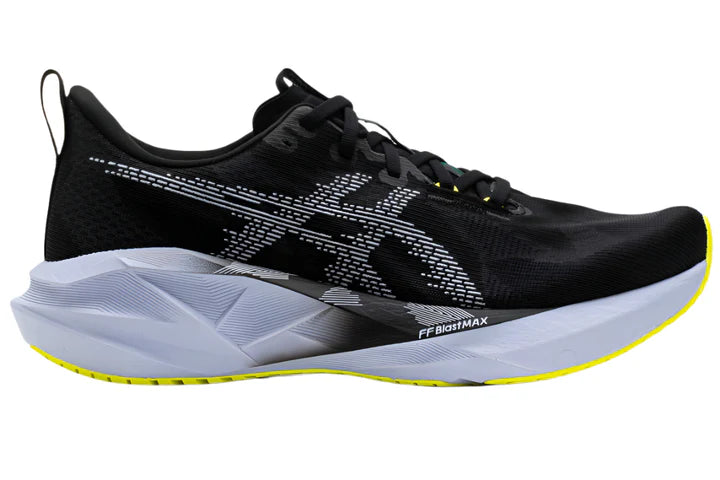 Men's Asics Novablast 5 - Black/Blue Fade