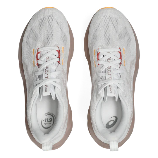 Women's Asics Novablast 5 - White/Fawn