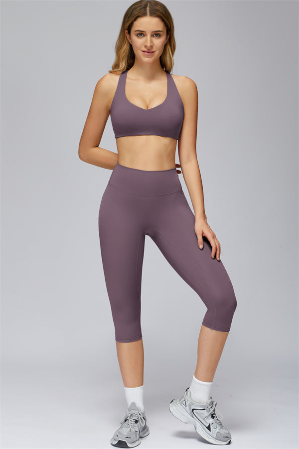 The FlexCore Capri Leggings