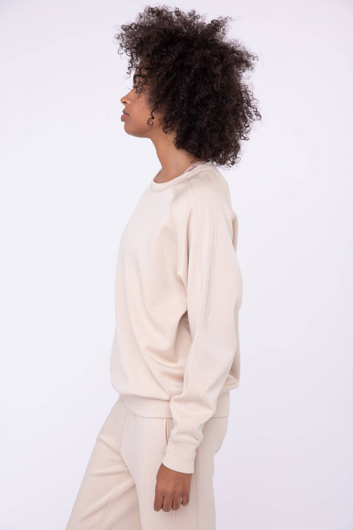 Mono B - Elevated Crew Neck Pullover